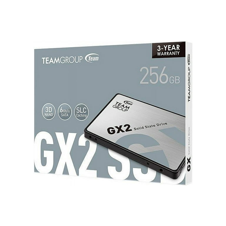 TeamGroup GX2 2.5 256GB SATA III Internal Solid State (SSD) TeamGroup GX2 2.5 256GB SATA III Internal Solid State (SSD)